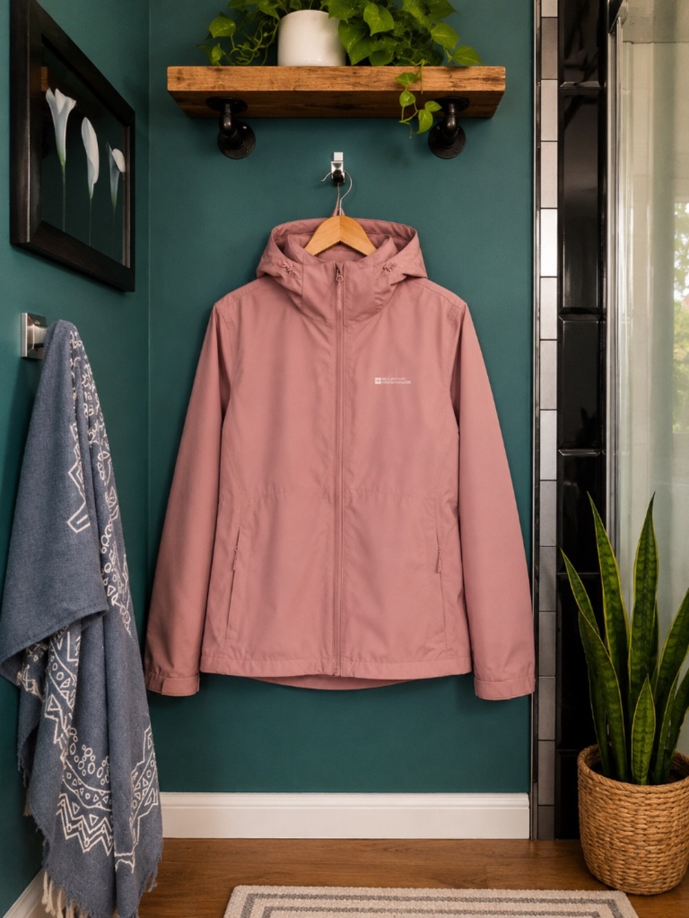 🛍️ NWT-MountainWarehouse- Rainforest Extreme Jacket - Women's-SZ 14